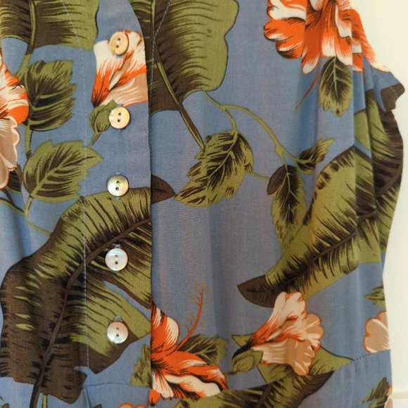 Sleeveless floral dress - Picture 2 of 5